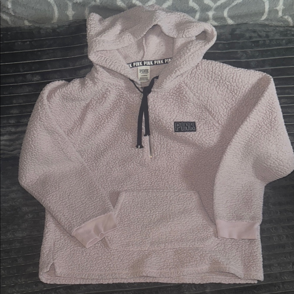 Victoria's Secret Pink Sherpa Hoodie